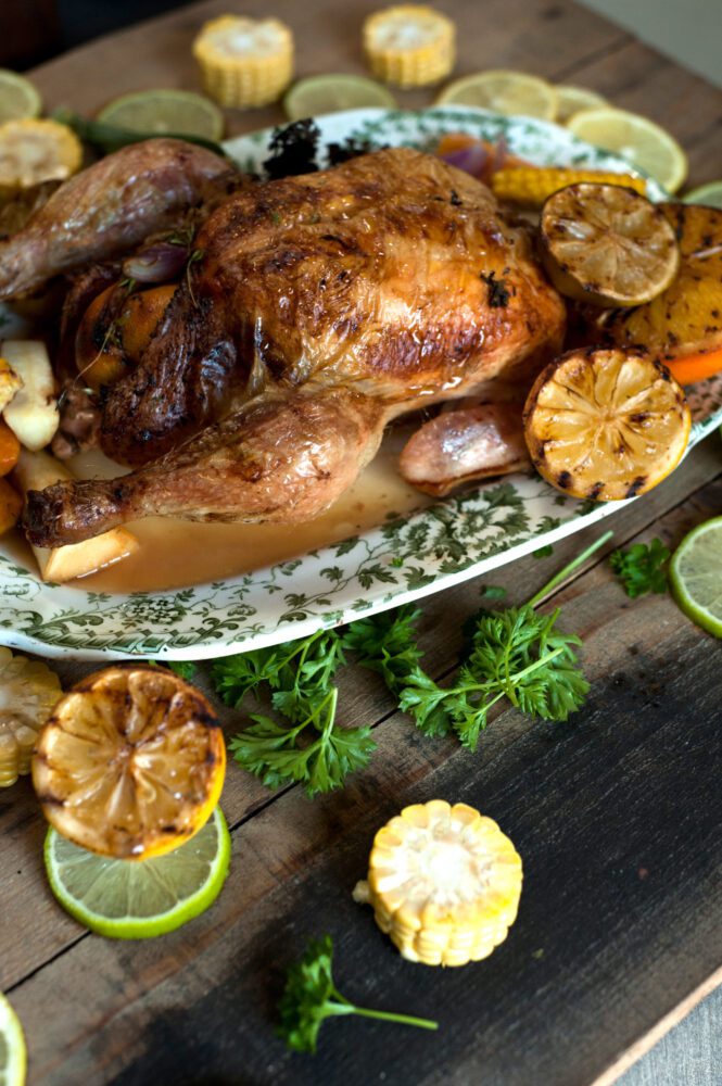 citrus roast chicken